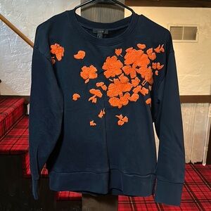 J. Crew Navy Crewneck